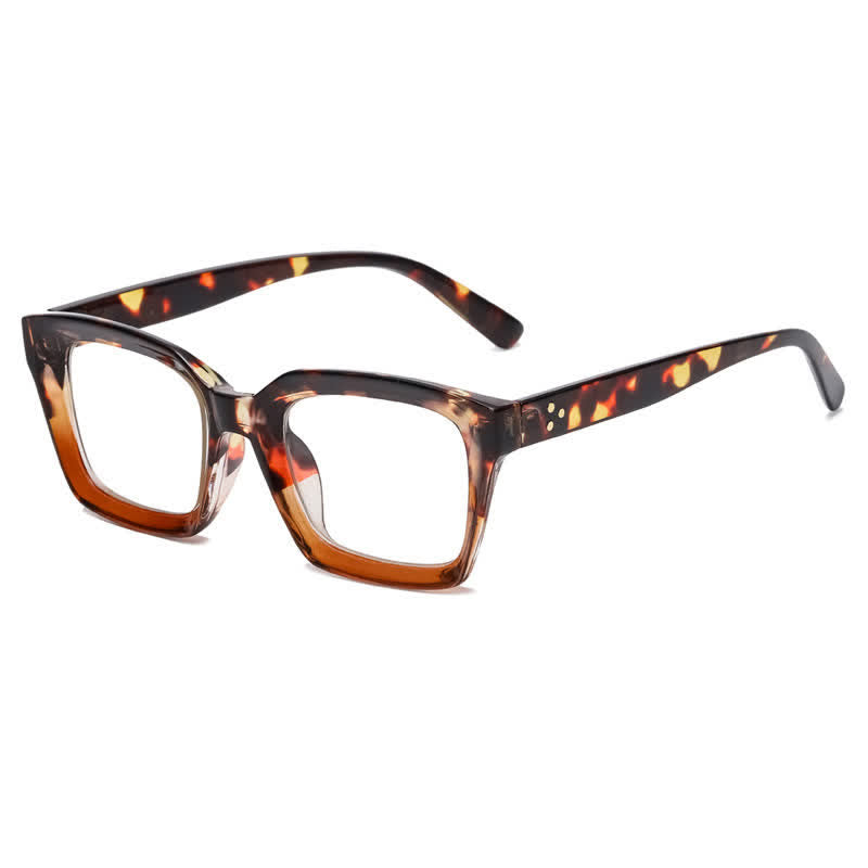 Spykay™ EG26877 Classic Simple Square Frame Concave Lenses Anti-blue Light Thick Glasses