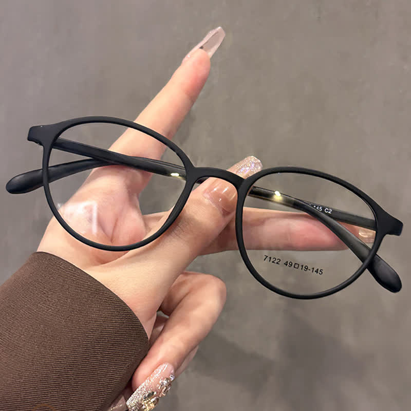 Spykay™ EG26866 Oval Frame Anti-blue Light Simple Classic Lightweight Glasses