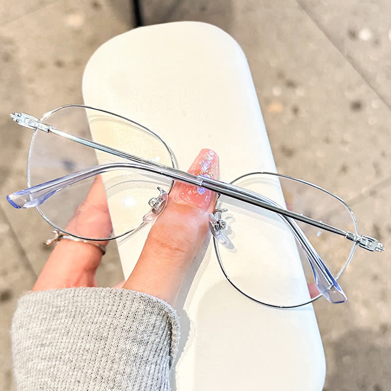 Spykay™ EG26890 Lightweight Round Frame Anti-blue Light Glasses