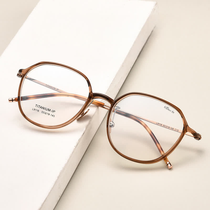 Spykay™ EG26891 Lightweight Round Frame Anti-blue Light Glasses