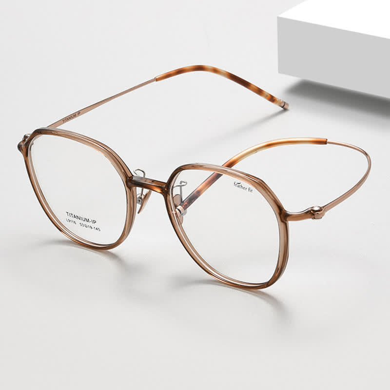 Spykay™ EG26891 Lightweight Round Frame Anti-blue Light Glasses