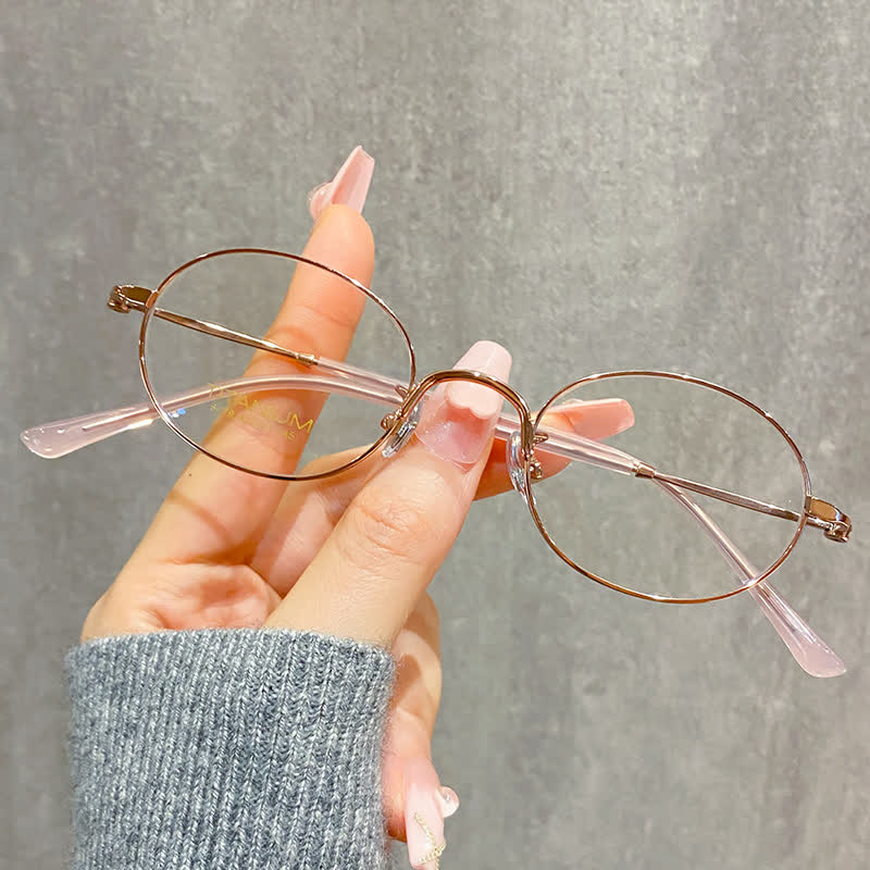Spykay™ EG26892 Lightweight Oval Frame Anti-blue Light Glasses
