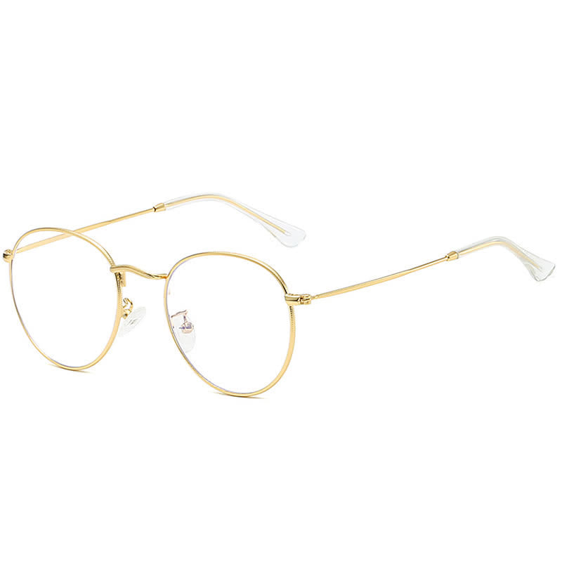 Spykay™ EG26906 Retro Simple Round Frame Anti-blue Light Hipster Glasses
