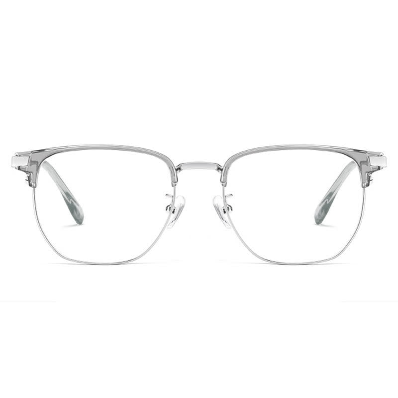 Spykay™ EG26900 Classic Anti-blue Light Square Frame Browline Glasses