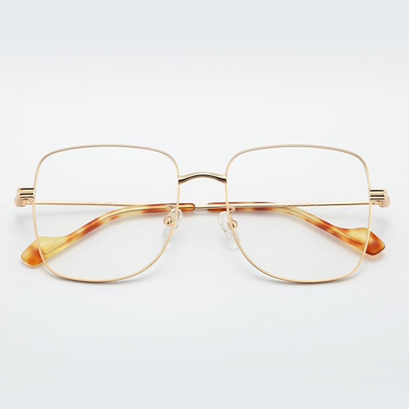 Spykay™ EG26904 Retro Simple Square Frame Anti-blue Light Hipster Glasses