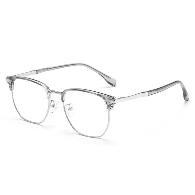Spykay™ EG26900 Classic Anti-blue Light Square Frame Browline Glasses