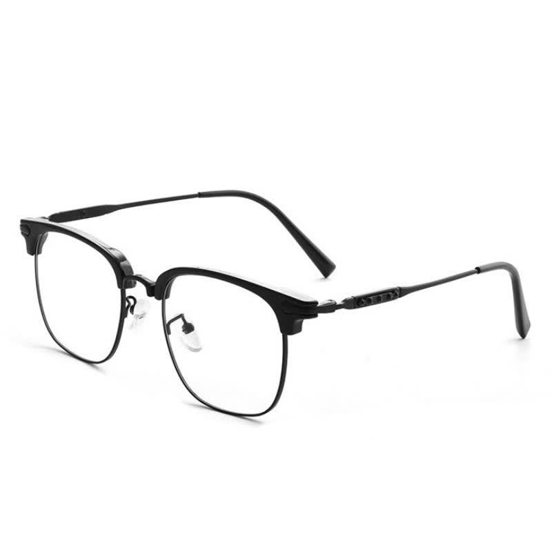 Spykay™ EG26897 Classic Square Frame Anti-blue Light Browline Glasses