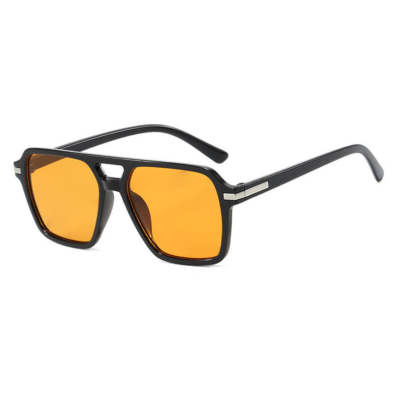 Spykay™ SG61014 Square Frame Double Bridges Classic Sunglasses