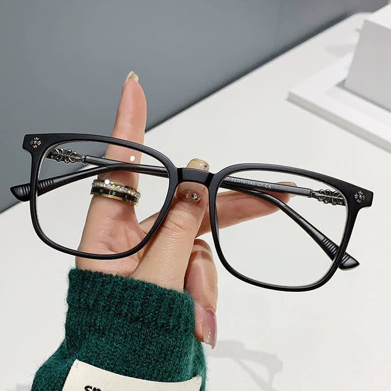 Spykay™ EG26912 Retro Classic Square Frame Anti-blue Light Glasses