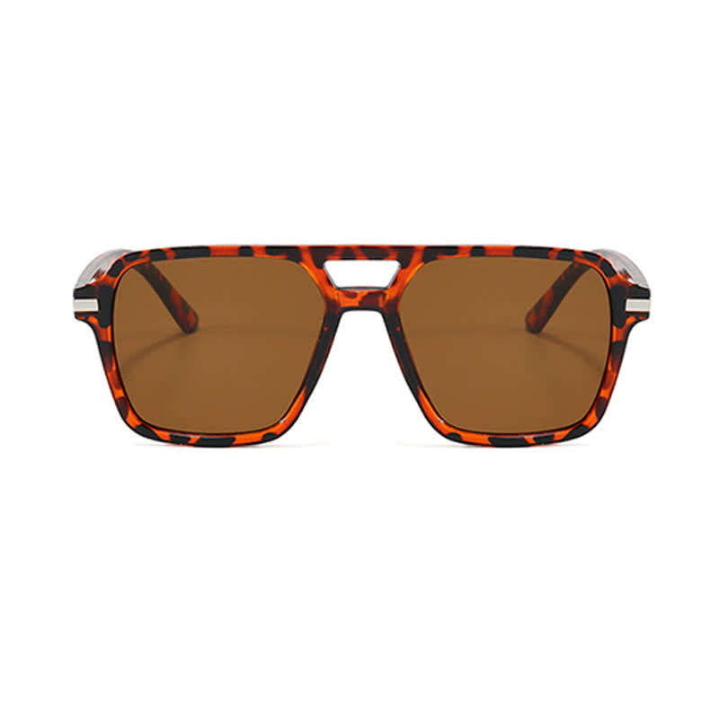 Spykay™ SG61014 Square Frame Double Bridges Classic Sunglasses