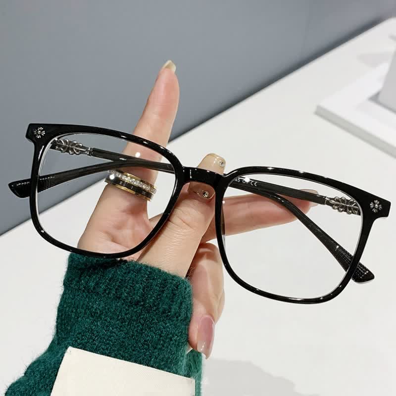 Spykay™ EG26912 Retro Classic Square Frame Anti-blue Light Glasses
