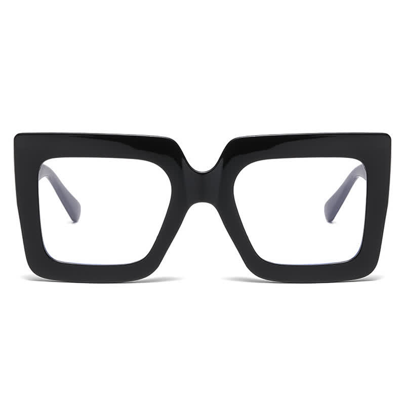 Spykay™ EG26913 Oversized Square Frame Fashion Anti-blue Light Thick Glasses