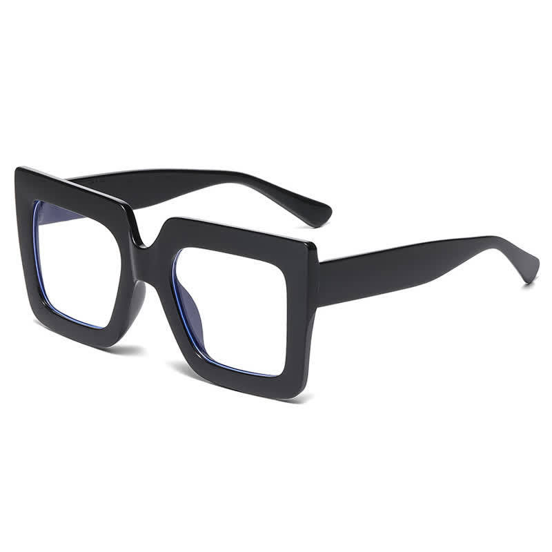 Spykay™ EG26913 Oversized Square Frame Fashion Anti-blue Light Thick Glasses