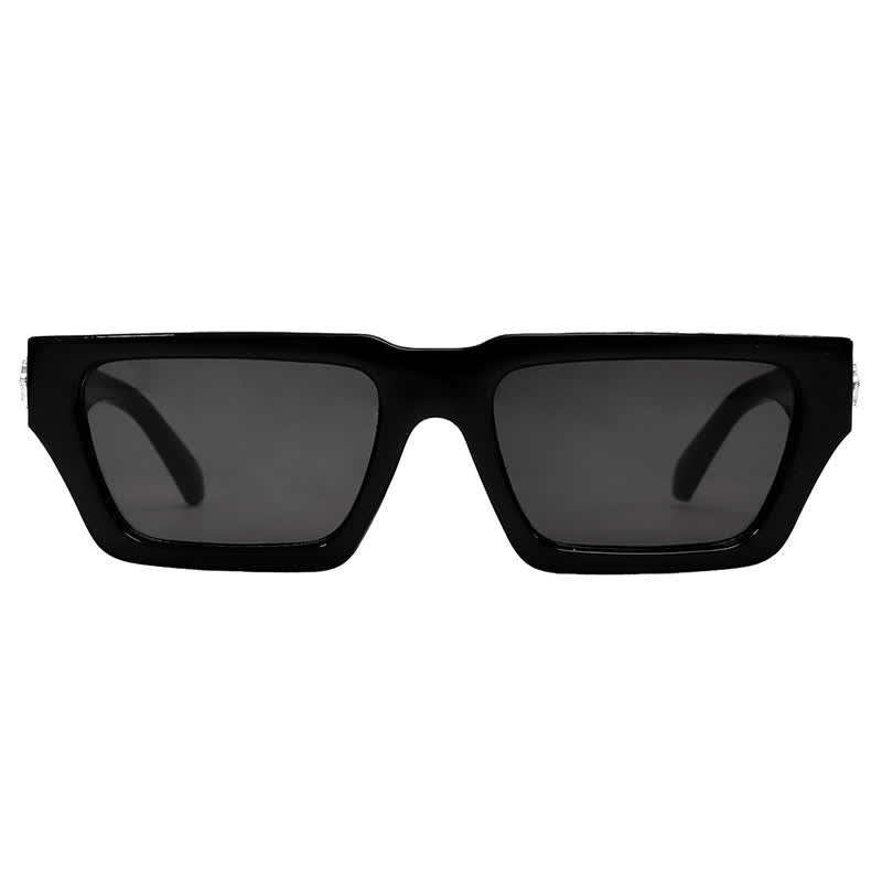 Spykay™ SG61019 Unsiex Rhinestone Cross Decor Square Frame Sunglasses