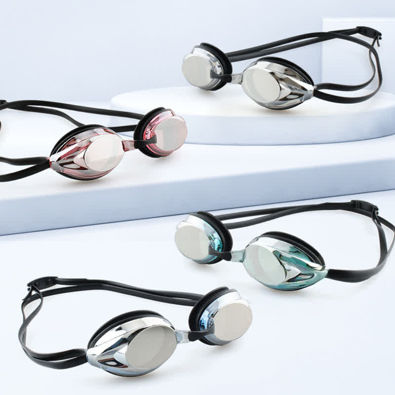 Spykay™ SG61022 Unisex-Adult Mirrored Swimming Goggles with Case