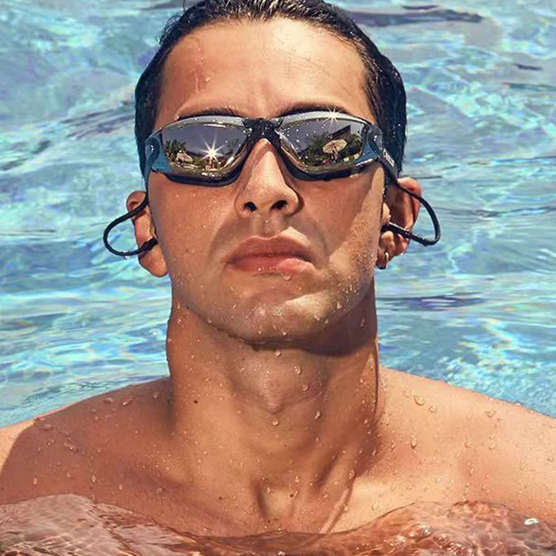 Spykay™ SG61021 Swimming Goggles No Leaking Full Protection Adult Men Women Youth with Earplugs,Nose clip and Case