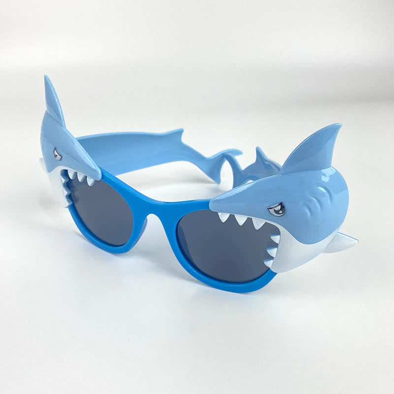 Spykay™ SG61032 Adults&Kids Funny Shark Shaped Sunglasses Accessories for Halloween&Party&Beach