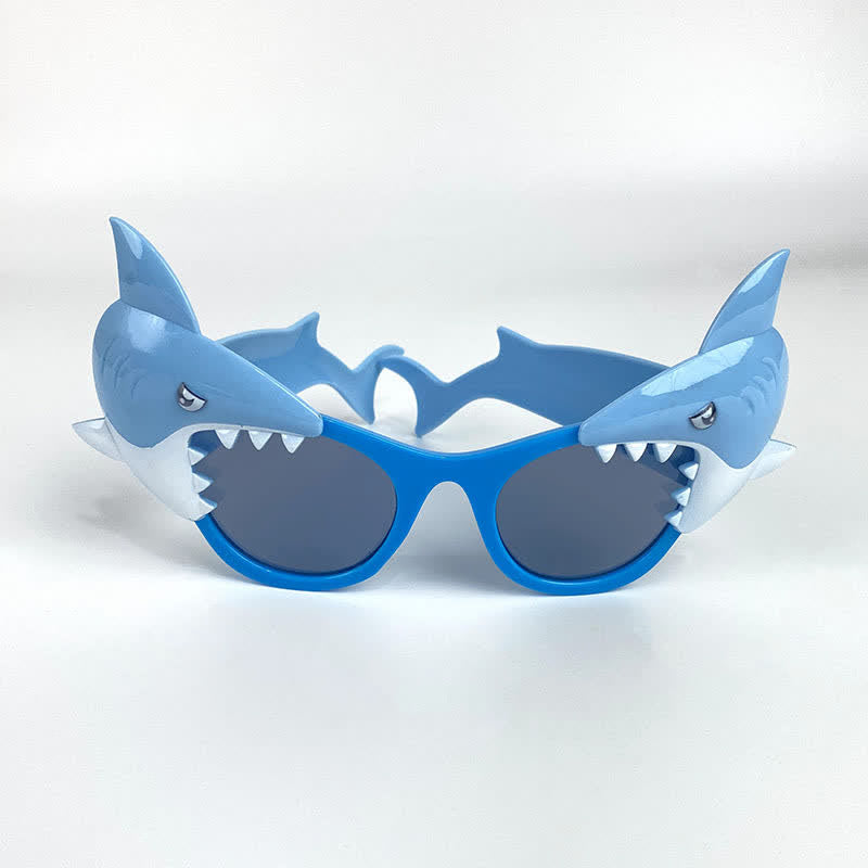 Spykay™ SG61032 Adults&Kids Funny Shark Shaped Sunglasses Accessories for Halloween&Party&Beach