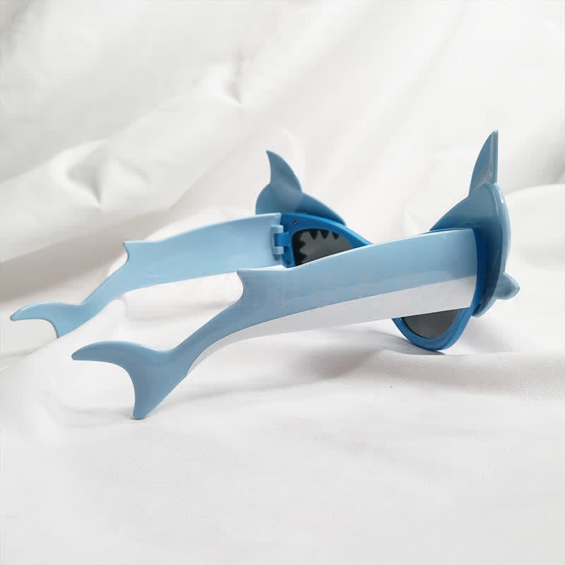 Spykay™ SG61032 Adults&Kids Funny Shark Shaped Sunglasses Accessories for Halloween&Party&Beach