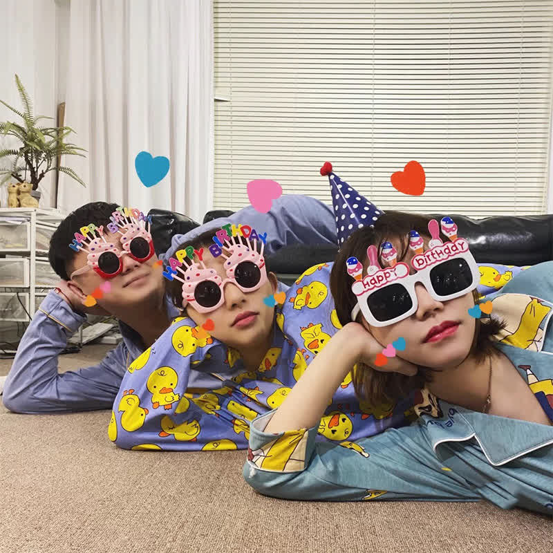 Spykay™ SG61031 Adults&Kids Happy Birthday Sunglasses Accessories