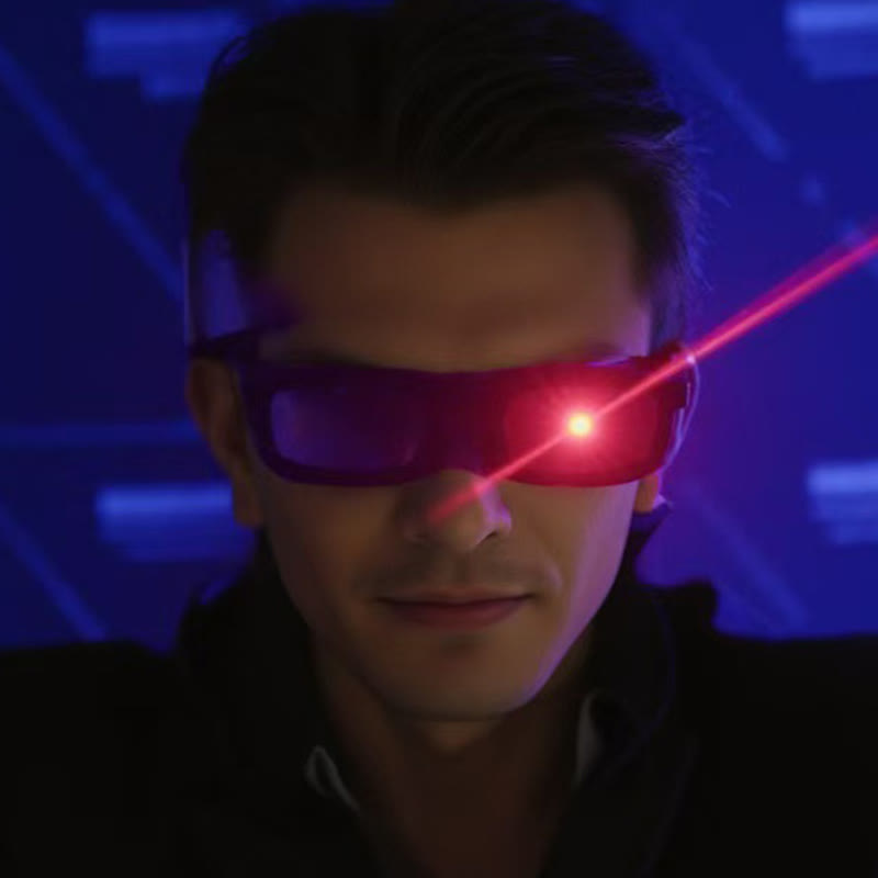 Spykay™ EG26927 HOT LED Glasses Light Up Glow Eyewear for Halloween&Party