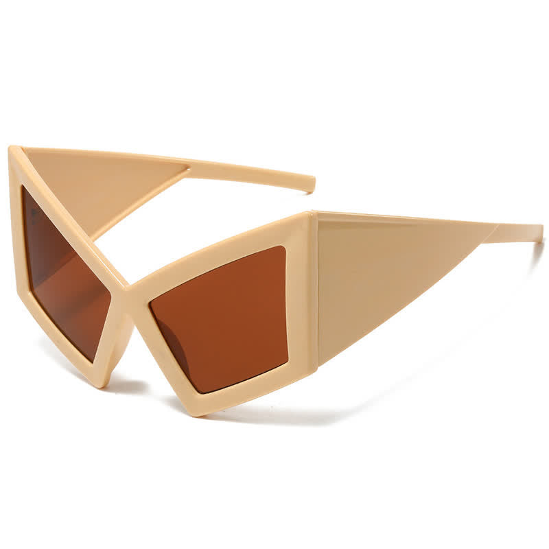 Spykay™ SG61026 Oversized Trendy Y2K Futuristic Cat-Eye Sunglasses