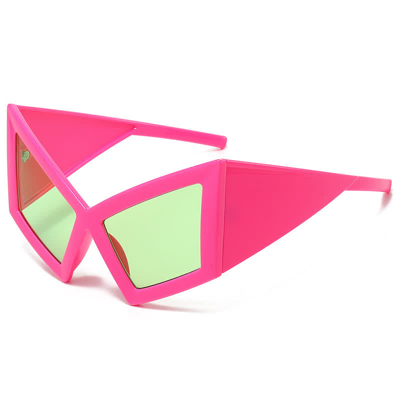 Spykay™ SG61026 Oversized Trendy Y2K Futuristic Cat-Eye Sunglasses