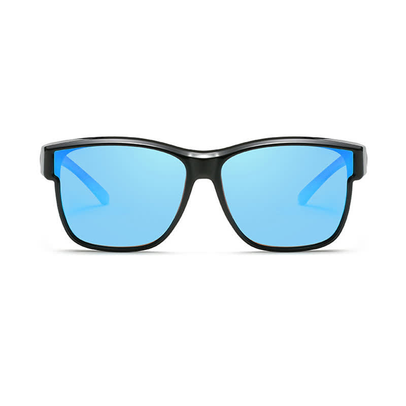 Spykay™ SG61038 Fit Over Glasses Square Frame Polarized Sunglasses