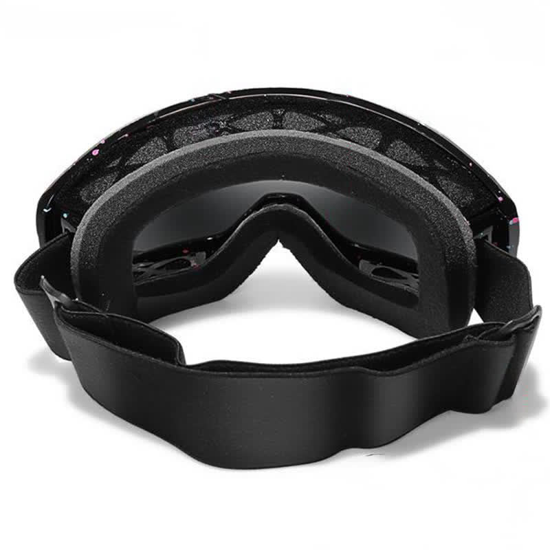 Spykay™ SG61043 Unisex Snake Printed Anti-Fog Color Ski Goggles for Outdoor Activities
