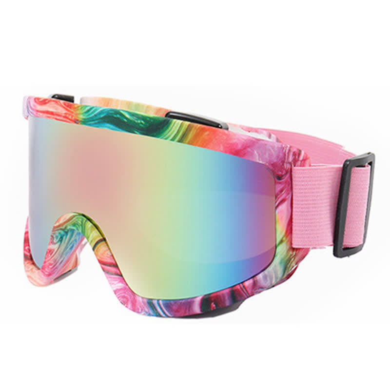 Spykay™ SG61046 Camouflage Print Unisex Windproof Motorcycle Goggle, Ski Goggles For Outdoor Activities
