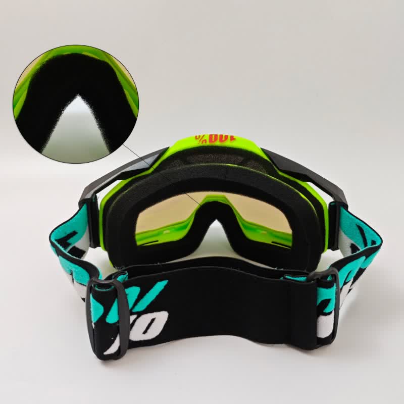 Spykay™ SG61049 100% Print Windproof Ski Goggles Motorcycle Goggles for Men Women