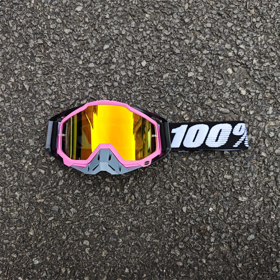 Spykay™ SG61049 100% Print Windproof Ski Goggles Motorcycle Goggles for Men Women