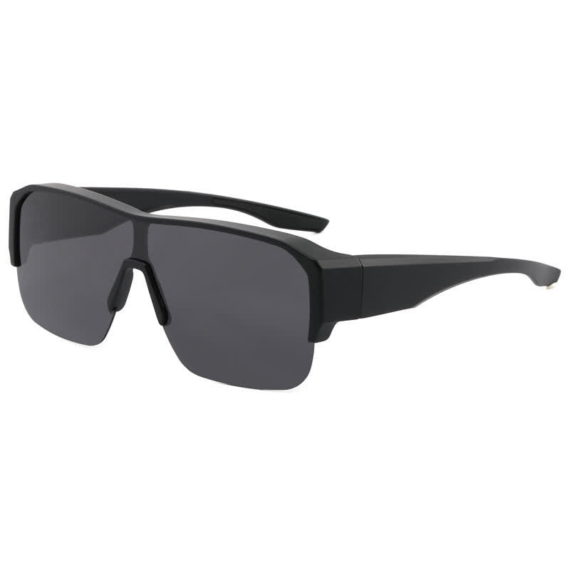 Spykay™ SG60959 Fit Over Glasses Semi-Rimless Polarized Sunglasses for Sports&Driving