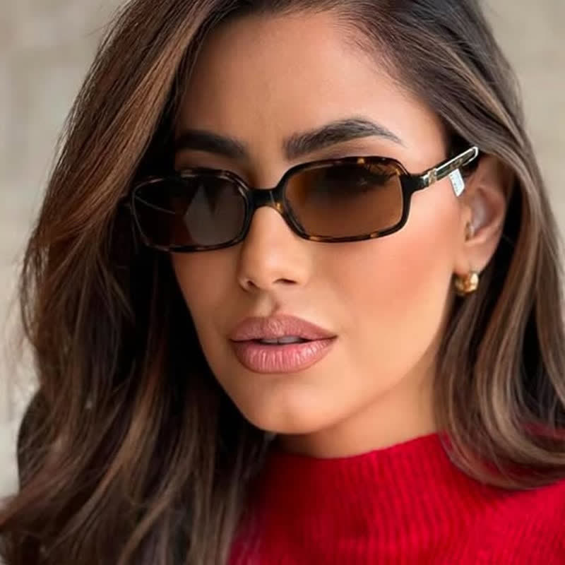 Spykay™ SG60704 Small Rectangle Frames Hipster Sunglasses