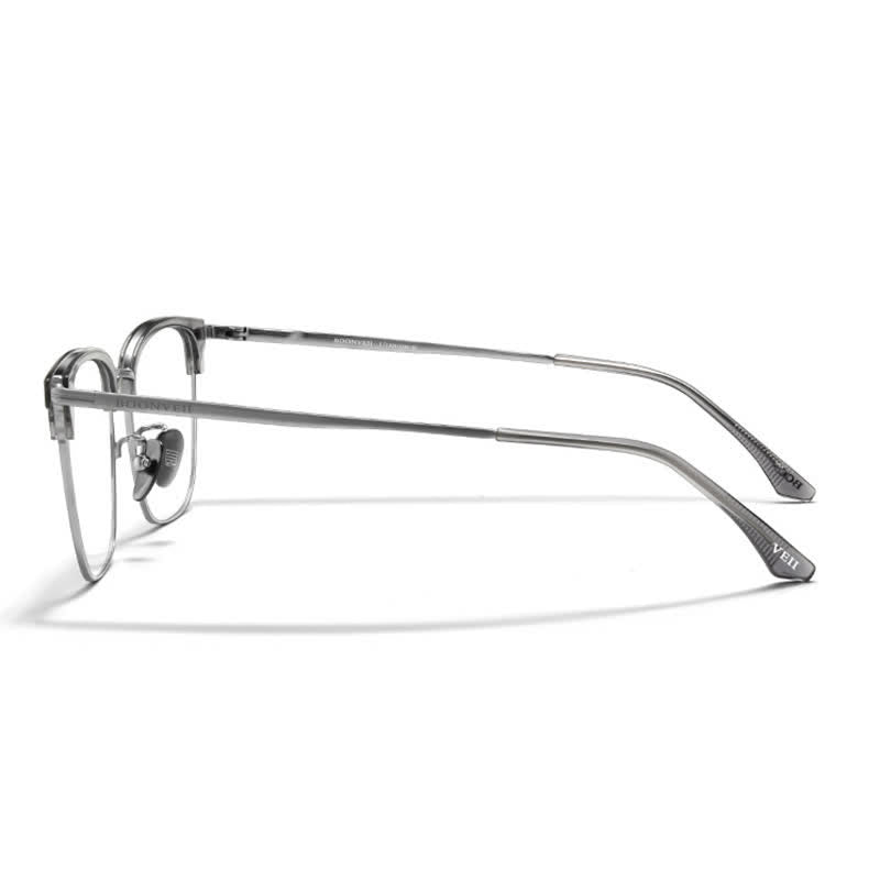Spykay™ EG26919 Unsiex Retro Square Frame Anti-blue Light Browline Glasses
