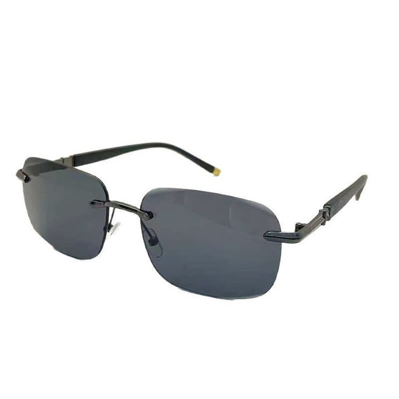 Spykay™ SG61004 Classic Square Frame Rimless Retro Sunglasses For Fishing