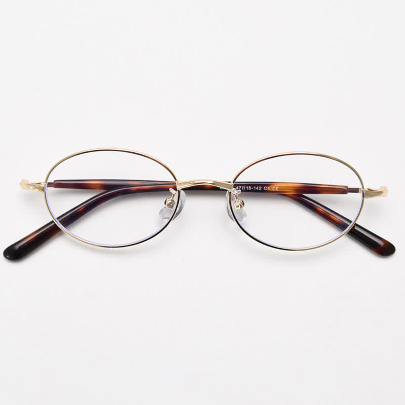 Spykay™ EG26867 Oval Frame Anti-blue Light Retro Classic Glasses