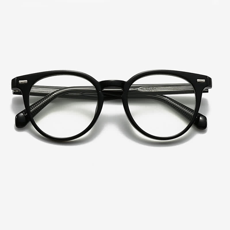 Spykay™ EG26835 Retro Classic Round Frame Anti-blue Light Glasses