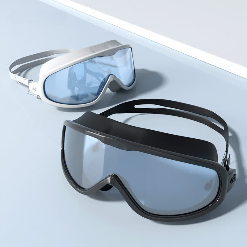 Spykay™ SG60980 Unisex Large Frame Anti Fog Swim Goggles with Earplugs And Case