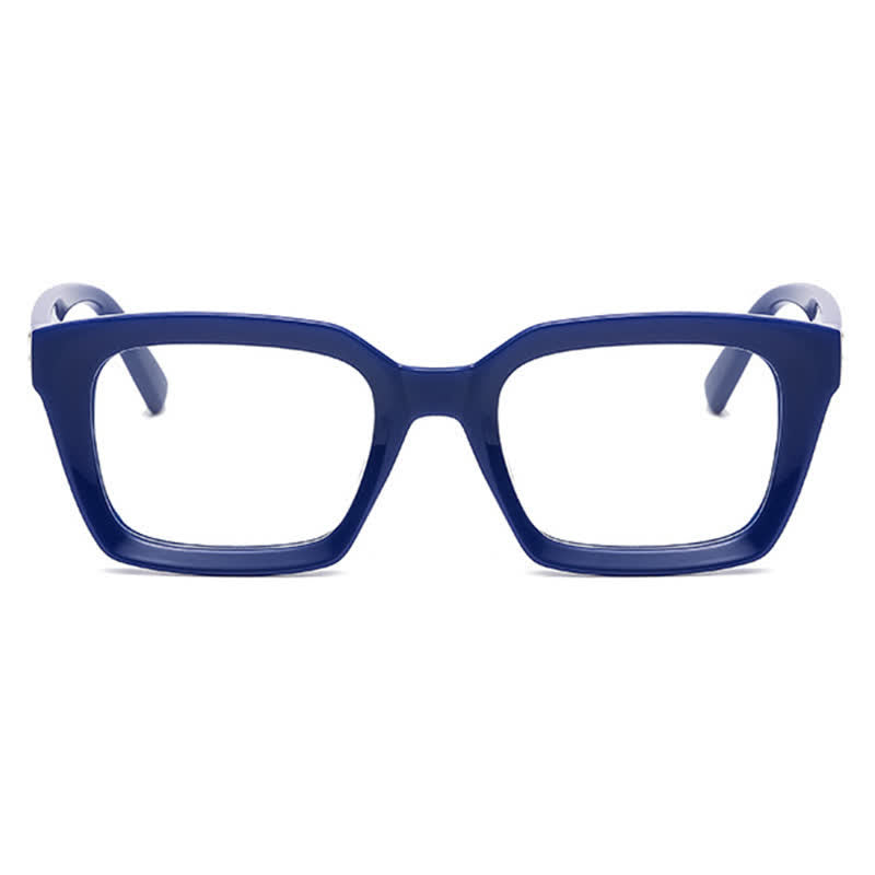 Spykay™ EG26877 Classic Simple Square Frame Concave Lenses Anti-blue Light Thick Glasses