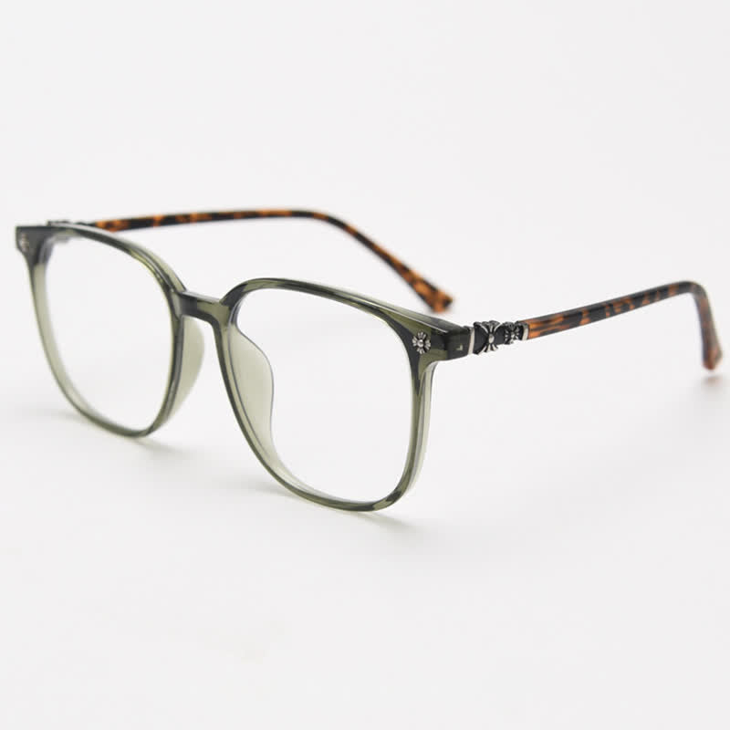 Spykay™ EG26915 Unsiex Classic Square Large Frame Fashion Anti-blue Light Glasses