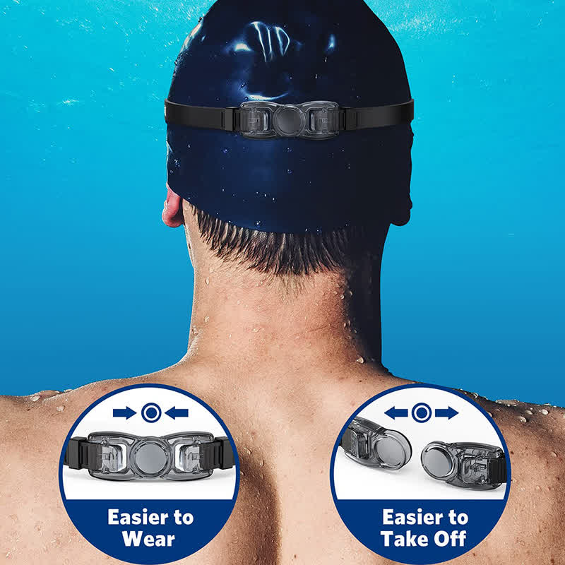 Spykay™ SG61021 Swimming Goggles No Leaking Full Protection Adult Men Women Youth with Earplugs,Nose clip and Case