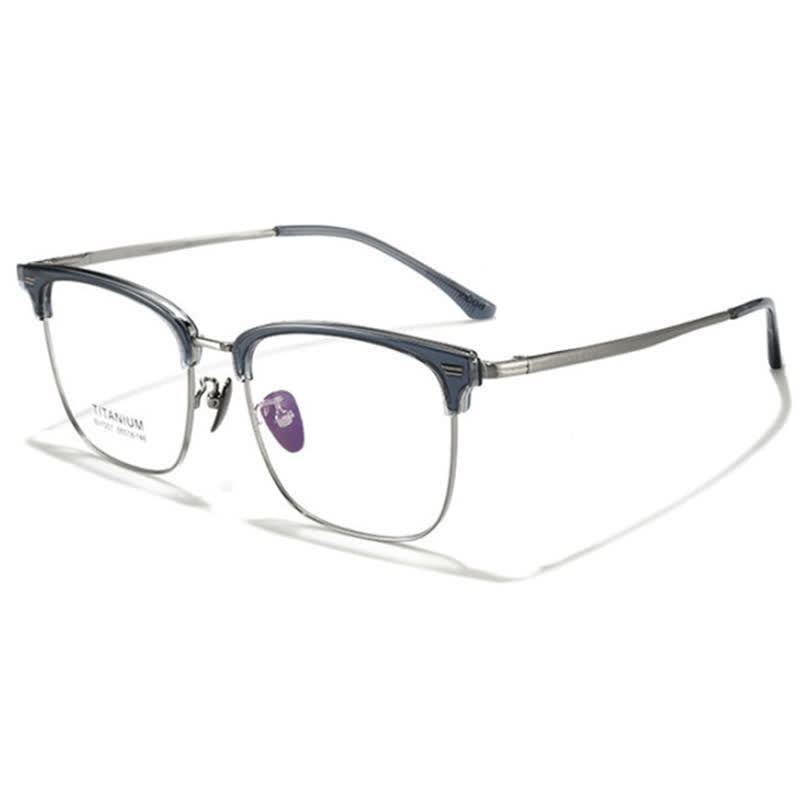 Spykay™ EG26919 Unsiex Retro Square Frame Anti-blue Light Browline Glasses