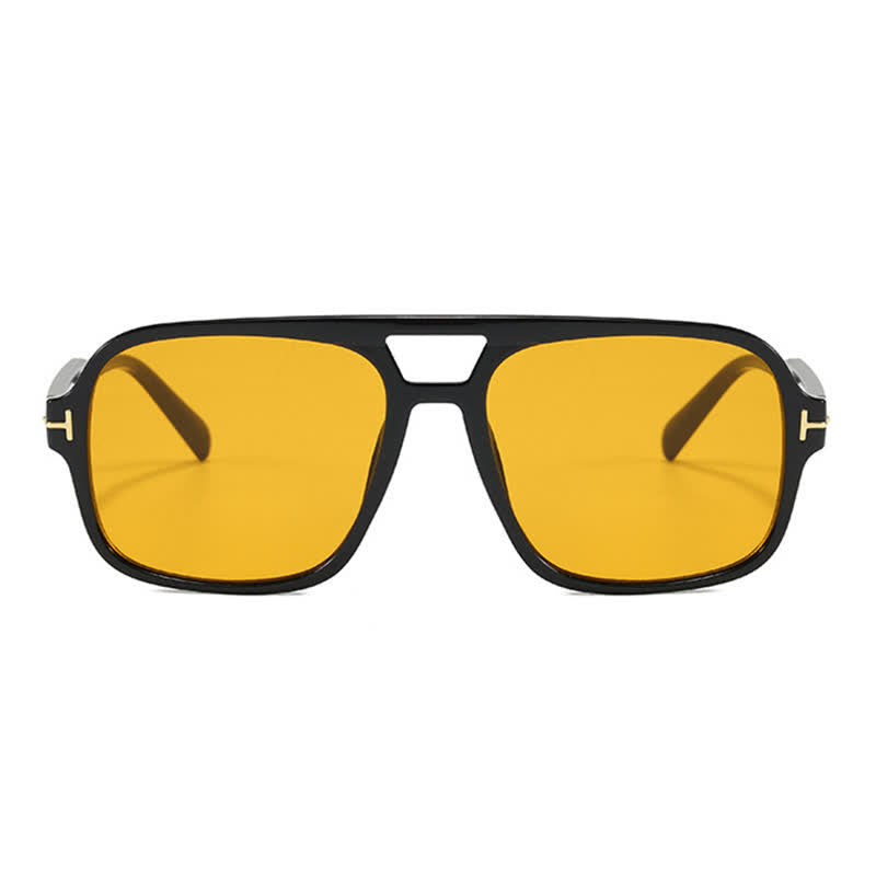 Spykay™ SG60710 Double Bridges Retro-Vintage Aviator Sunglasses