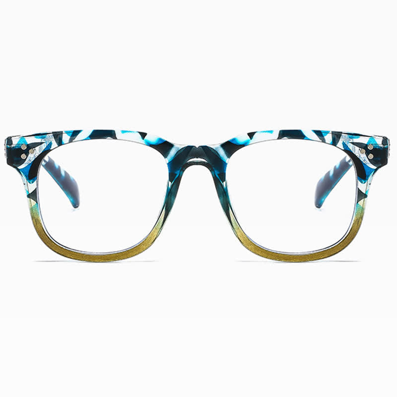 Spykay™ EG26914 Unsiex Classic Square Frame Fashion Anti-blue Light Glasses