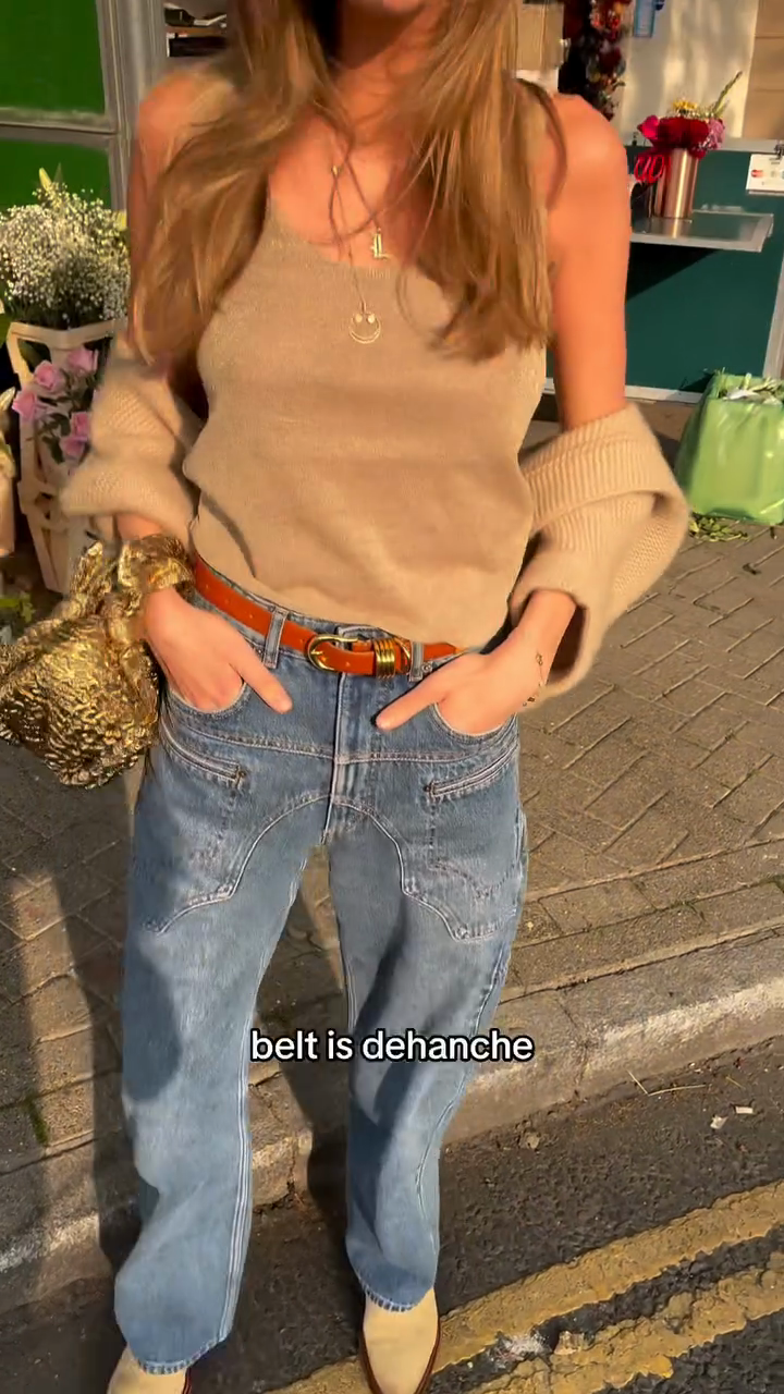 High - Waisted Wide - Leg Jeans