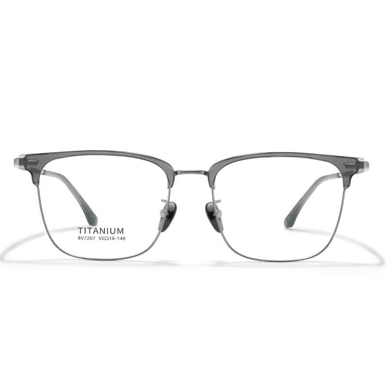 Spykay™ EG26919 Unsiex Retro Square Frame Anti-blue Light Browline Glasses