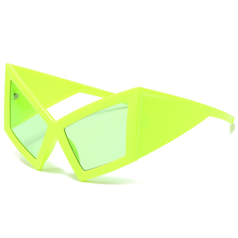 Spykay™ SG61026 Oversized Trendy Y2K Futuristic Cat-Eye Sunglasses