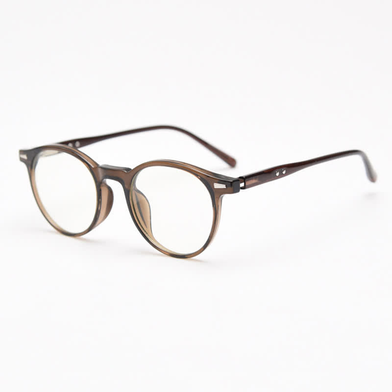 Spykay™ EG26869 Simple Round Frame Anti-blue Light Classic Glasses