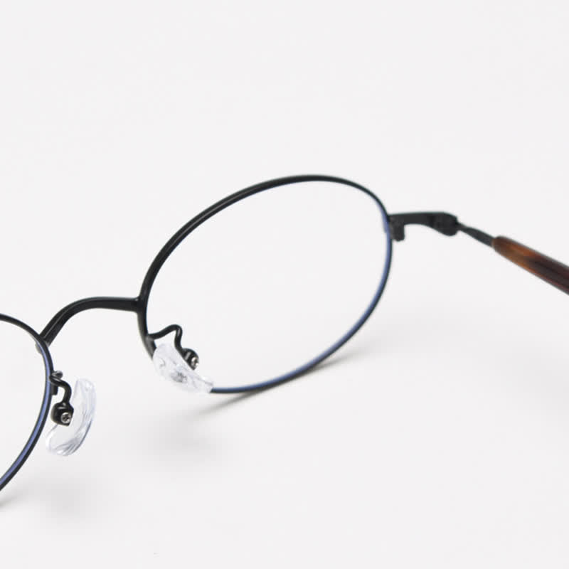 Spykay™ EG26867 Oval Frame Anti-blue Light Retro Classic Glasses